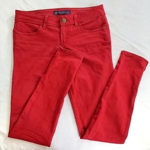 Divine Rights of Denim red jeans
